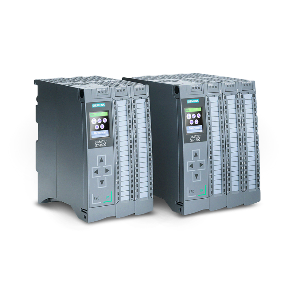 SIMATIC S7 1500F, CPU 1515F 2 PN, CPU with work memory 750 KB for Program and 3 MB for data, 1st interface. PROFINET IRT with 2 port switch, 2nd interface. PROFINET RT, 30 ns bit performance, SIMATIC Memory Card required